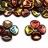Бусины Rose Petal beads 8мм, отверстие 0,5мм, цвет 00030/95200 Crystal/Magic Wine, 734-034, около 10г (около 50шт) - Бусины Rose Petal beads 8мм, отверстие 0,5мм, цвет 00030/95200 Crystal/Magic Wine, 734-034, около 10г (около 50шт)