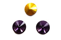 Риволи Matubo 12mm Czech Glass, цвет RV035 Tanzanite, 12-RV035, 1шт