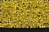 Бисер японский MIYUKI Delica цилиндр 10/0 DBM-1835 Duracoat Galvanized, цедра, 5 грамм