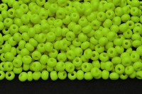 Бисер чешский PRECIOSA круглый 6/0 16А54М матовый салатовый непрозрачный, 50г