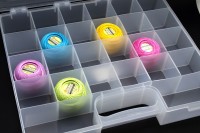 Контейнер для мелочей прямоугольный 26 ячеек, 35,5х31х6см, пластиковый, 1005-086, 1шт