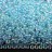 Бисер японский MIYUKI круглый 11/0 #0269 голубой/хрусталь, радужный, окрашенный изнутри, 10 грамм - Бисер японский MIYUKI круглый 11/0 #0269 голубой/хрусталь, радужный, окрашенный изнутри, 10 грамм