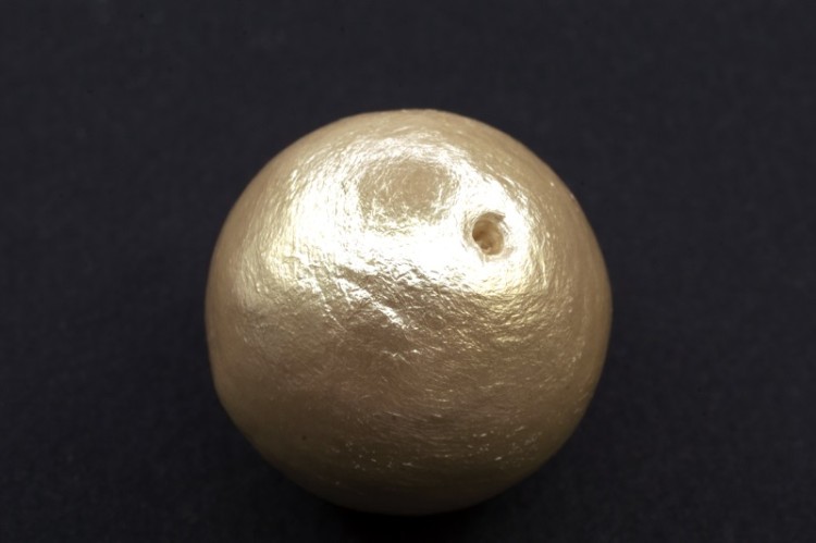 Хлопковый жемчуг Miyuki Cotton Pearl 25мм, цвет Off-White, 744-018, 1шт Хлопковый жемчуг Miyuki Cotton Pearl 25мм, цвет Off-White, 744-018, 1шт