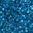Бисер чешский PRECIOSA сатиновая рубка 9/0 65021 темно-голубой, 50г - Бисер чешский PRECIOSA рубка сатин 9/0 65021 голубой, 50 г