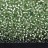 Бисер чешский PRECIOSA круглый 10/0 78162 зеленый, серебряная линия внутри, 20 грамм - Бисер чешский PRECIOSA круглый 10/0 78162 зеленый, серебряная линия внутри, 20 грамм