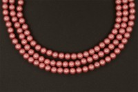 Жемчуг Preciosa, цвет 70589 матовый темно-розовый, 3мм, 10шт