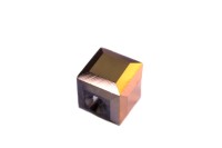 Бусина куб Swarovski 5601 #001 ROGLB 6мм Rose Gold B, 5601-6-001-574, 1шт