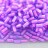 Бисер японский TOHO Bugle стеклярус 3мм #0937 морская вода/розовый Bubble Gum, окрашенный изнутри, 5 грамм - Бисер японский TOHO Bugle стеклярус 3мм #0937 морская вода/розовый Bubble Gum, окрашенный изнутри, 5 грамм