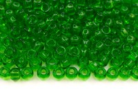 Бисер японский TOHO круглый 6/0 #0007 перидот, прозрачный, 10 грамм