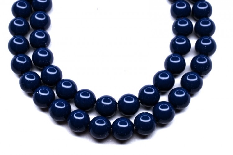 Жемчуг Preciosa Maxima, цвет navy blue, 6мм, 704-165, 10шт Жемчуг Preciosa Maxima, цвет navy blue, 6мм, 704-165, 10шт