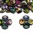 Бусины Rose Petal beads 8мм, отверстие 0,5мм, цвет 00030/95100 Crystal/Magic Blue, 734-029, около 10г (около 50шт) - Бусины Rose Petal beads 8мм, отверстие 0,5мм, цвет 00030/95100 Crystal/Magic Blue, 734-029, около 10г (около 50шт)