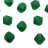 Бусины биконусы хрустальные 6мм, цвет EMERALD MATT, 747-008, 10шт - Бусины биконусы хрустальные 6мм, цвет EMERALD MATT, 747-008, 10шт