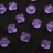 Бусины биконусы хрустальные 4мм, цвет VIOLET MATT, 746-126, 20шт - Бусины биконусы хрустальные 4мм, цвет VIOLET MATT, 746-126, 20шт