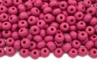 Бисер чешский PRECIOSA круглый 6/0 22m11 матовый розовый, PermaLux, 50г