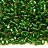 Бисер японский MIYUKI Delica цилиндр 15/0 DBS-0046 светло-зеленый, серебряная линия внутри, 5 грамм - Бисер японский MIYUKI Delica цилиндр 15/0 DBS-0046 светло-зеленый, серебряная линия внутри, 5 грамм