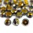 Бусины Hill beads 8мм, отверстие 0,5мм, цвет 23980/28003 серый ирис, 722-025, 10г (около 26шт) - Бусины Hill beads 8мм, отверстие 0,5мм, цвет 23980/28003 серый ирис, 722-025, 10г (около 26шт)
