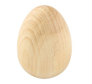 Заготовка деревянная Яйцо 36х52мм, DE-006, 1шт Заготовка деревянная Яйцо 36х52мм, DE-006, 1шт