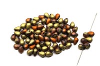 Бусины Side Drill Tear Drop 6х4мм, отверстие 0,8мм, цвет 23980/98572 California Gold Rush матовый, 754-080, 10г (около 70шт)