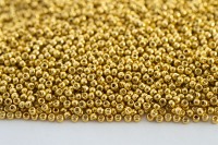 Бисер японский TOHO круглый 11/0 #0557 звездный свет, гальванизированный, 10 грамм