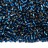Бисер чешский PRECIOSA рубка 9/0 67300 синий, серебряная линия внутри, 50г - Бисер чешский PRECIOSA рубка 9/0 67300 синий, серебряная линия внутри, 50г