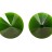 Риволи Matubo 12mm Czech Glass, цвет RV032 Green pearl, 12-RV032, 1шт - Риволи Matubo 12mm Czech Glass, цвет RV032 Green pearl, 12-RV032, 1шт
