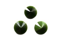 Риволи Matubo 12mm Czech Glass, цвет RV032 Green pearl, 12-RV032, 1шт