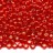 Бисер японский TOHO круглый 8/0 #0025B сиамский рубин, серебряная линия внутри, 10 грамм - Бисер японский TOHO круглый 8/0 #0025B сиамский рубин, серебряная линия внутри, 10 грамм