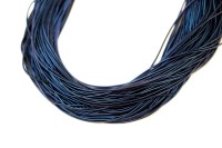 Канитель гладкая 1,0мм, цвет синий темный, 49-039, 5г (около 2,8м)