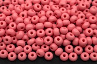 Бисер чешский PRECIOSA круглый 6/0 22m09 матовый розовый, PermaLux, 50г