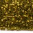 Бисер японский TOHO Treasure цилиндрический 11/0 #0996F перидот матовый радужный, золотая линия внутри, 5 грамм - Бисер японский TOHO Treasure цилиндрический 11/0 #0996F перидот матовый радужный, золотая линия внутри, 5 грамм