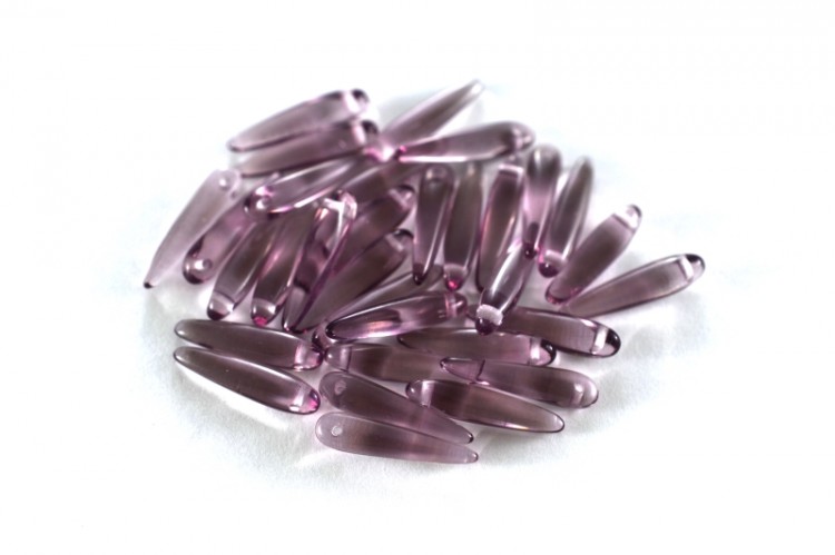 Бусины Thorn beads 5х16мм, цвет 20040 аметист прозрачный, 719-015, около 10г (около 32шт) Бусины Thorn beads 5х16мм, цвет 20040 аметист прозрачный, 719-015, около 10г (около 32шт)