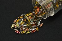 Бисер японский MIYUKI Quarter TILA #55130 Crystal Marea, непрозрачный, 5 грамм