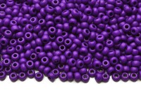 Бисер чешский PRECIOSA круглый 6/0 16А28М матовый фиолетовый непрозрачный, 50г
