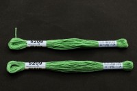 Мулине Gamma, цвет 5209 светло-зеленый, хлопок, 8м, 1шт