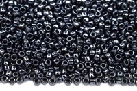 Бисер японский TOHO круглый 15/0 #0081 гематит, металлизированный, 10 грамм