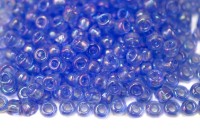 Бисер японский TOHO круглый 3/0 #0168 светлый саприфр, радужный прозрачный, 10 грамм