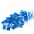 Бисер японский MIYUKI TILA #0291 синий капри, радужный прозрачный, 5 грамм - Бисер японский MIYUKI TILA #0291 синий капри, радужный прозрачный, 5 грамм