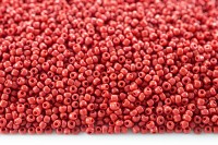 Бисер китайский круглый размер 8/0, цвет 0045 красный, 450г