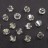 Бусина биконус Swarovski 5328 #001 SSHA 4мм Silver Shade, 5328-4-001-374, 20шт - Бусина биконус Swarovski 5328 #001 SSHA 4мм Silver Shade, 5328-4-001-374, 20шт