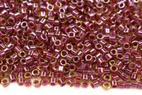 Бисер японский MIYUKI Delica цилиндр 11/0 DB-0283 перидот/клюква, окрашенный изнутри, 5 грамм