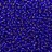 Бисер чешский PRECIOSA круглый 10/0 37080 синий, серебряная линия внутри, квадратное отверстие, 1 сорт, 50г - Бисер чешский PRECIOSA круглый 10/0 37080 синий, серебряная линия внутри, квадратное отверстие, 1 сорт, 50г