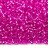 Бисер чешский PRECIOSA рубка 9/0 18277 розовый, серебряная линия внутри, 50г - Бисер чешский PRECIOSA рубка 9/0 18277 розовый, серебряная линия внутри, 50г