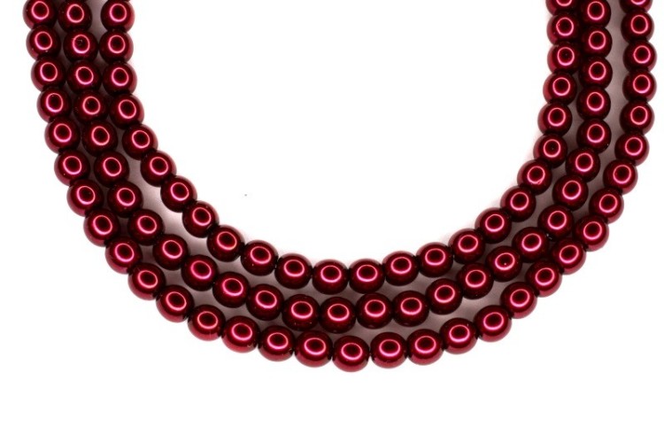 Жемчуг Preciosa, цвет 70499 темно-малиновый, 3мм, 10шт Жемчуг Preciosa, цвет 70499 темно-малиновый, 3мм, 10шт