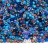 Бисер японский MIYUKI круглый 11/0 MIX11 Карибское море, микс Caribbean Blue, 10 грамм - Бисер японский MIYUKI круглый 11/0 MIX11 Карибское море, микс Caribbean Blue, 10 грамм