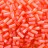 Бисер японский TOHO Bugle стеклярус 3мм #0925 светлый топаз/розовый коралл, окрашенный изнутри, 5 грамм - Бисер японский TOHO Bugle стеклярус 3мм #0925 светлый топаз/розовый коралл, окрашенный изнутри, 5 грамм