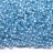 Бисер японский TOHO Treasure цилиндрический 11/0 #0351 хрусталь/голубой, окрашенный изнутри, 5 грамм - Бисер японский TOHO Treasure цилиндрический 11/0 #0351 хрусталь/голубой, окрашенный изнутри, 5 грамм