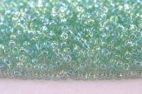 Бисер японский TOHO круглый 11/0 #1812 морская пена, радужный прозрачный, 10 грамм