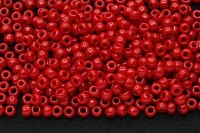 Бисер японский TOHO круглый 8/0 #0045 красный перец, непрозрачный, 10 грамм