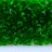 Бисер японский TOHO Hexagon шестиугольный 11/0 #0007B зеленая трава, прозрачный, 5 грамм - Бисер японский TOHO Hexagon шестиугольный 11/0 #0007B зеленая трава, прозрачный, 5 грамм