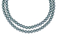 Жемчуг Preciosa, цвет 70537 матовый серо-голубой, 4мм, 10шт